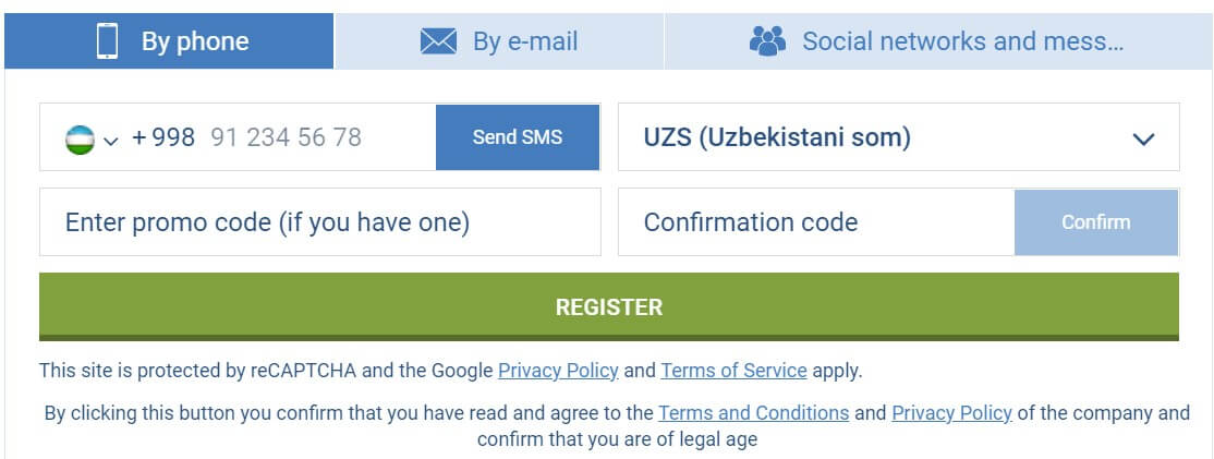 1xbet uzbekistan